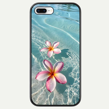 Floating Bloom Bliss Glass Case For iPhone 8 Plus by Custom World
