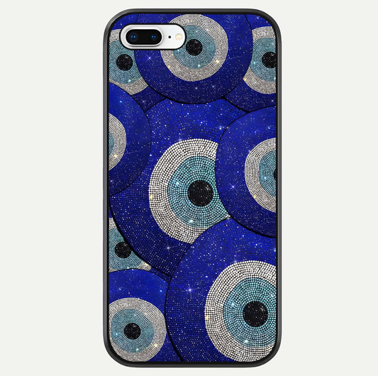 Galaxy Eye Flow Glass Case For iPhone 8 Plus by Custom World