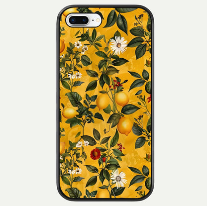 Golden Lemon Field Glass Case For iPhone 8 Plus by Custom World