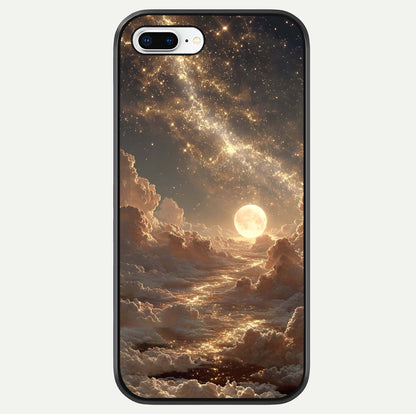Golden Sky Dream Glass Case For iPhone 8 Plus by Custom World