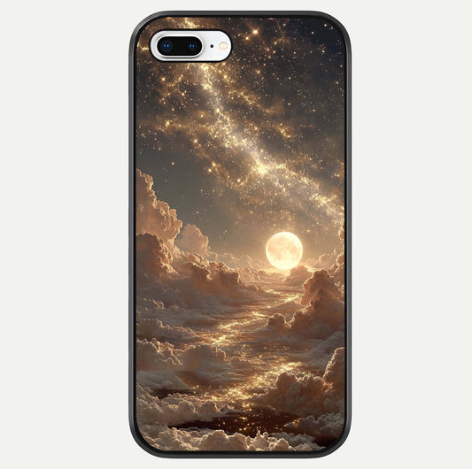 Golden Sky Dream Glass Case For iPhone 8 Plus by Custom World