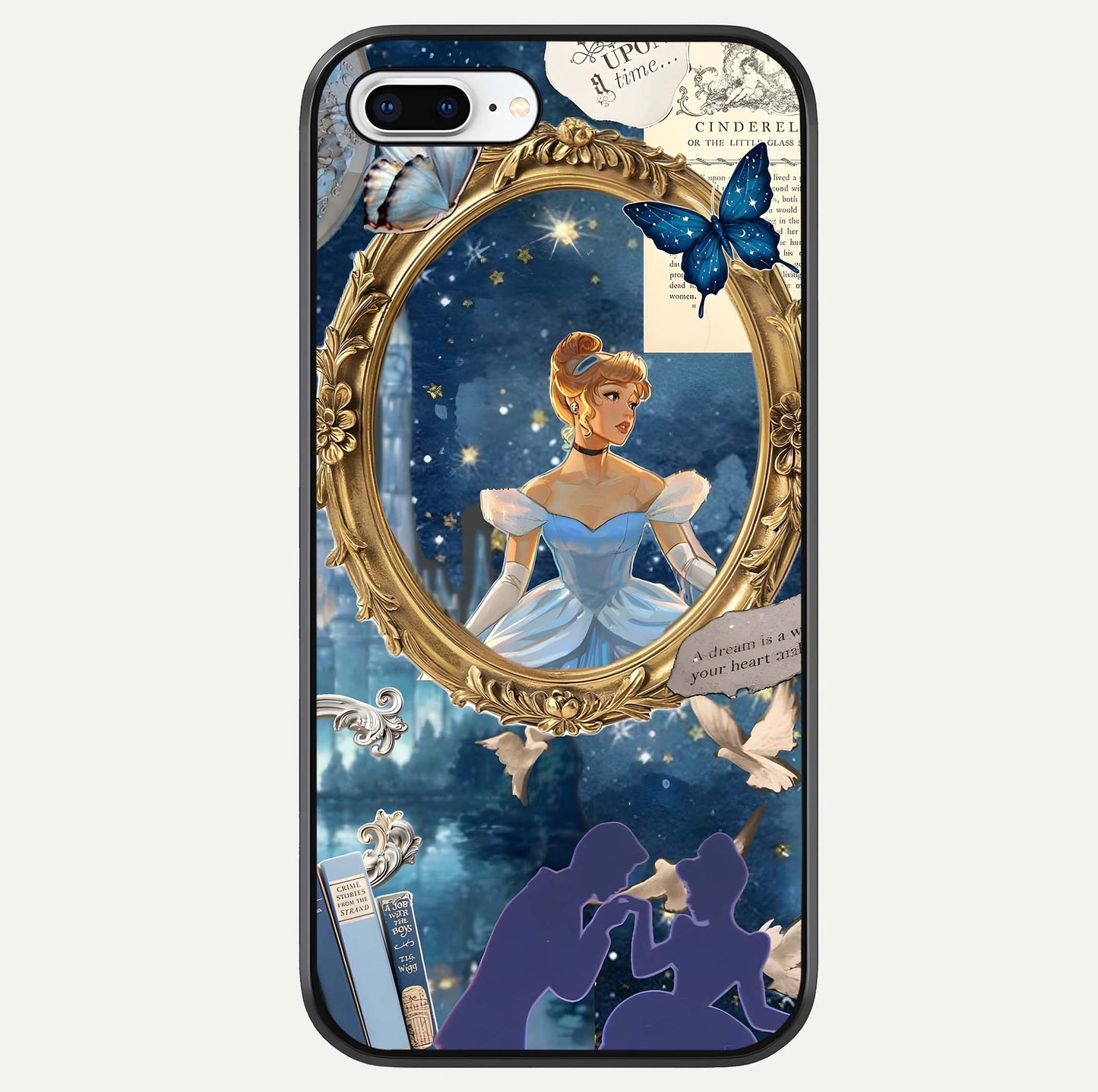 Midnight Queen Glass Case For iPhone 8 Plus by Custom World