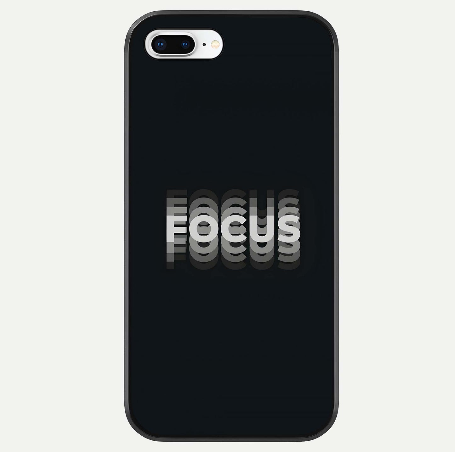 Mono Focus Vision Glass Case For iPhone 8 Plus by Custom World