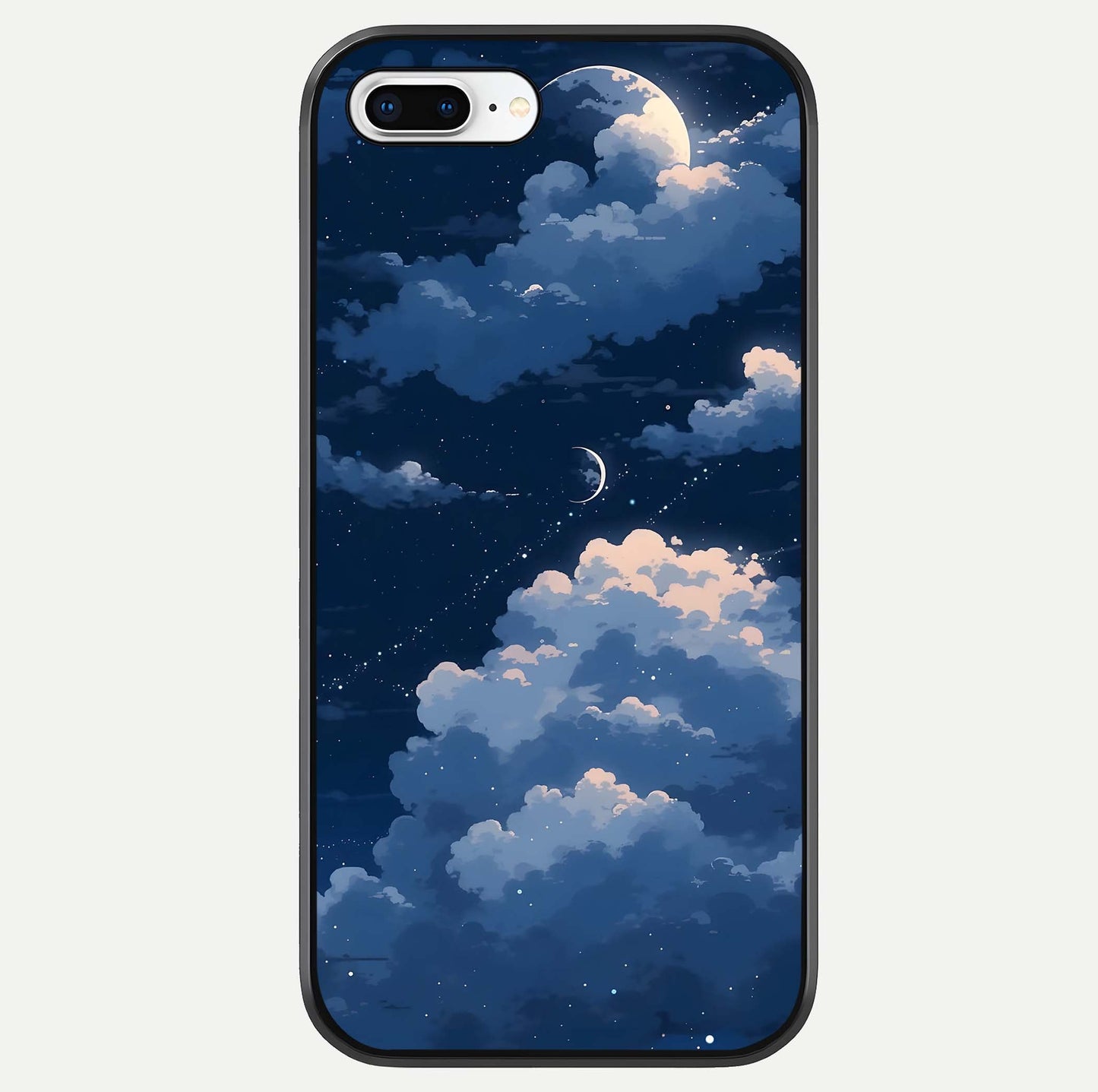 Moon Dream Haze Glass Case For iPhone 8 Plus by Custom World