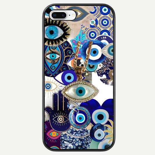 Mystic Charm Eye Glass Case For iPhone 8 Plus by Custom World