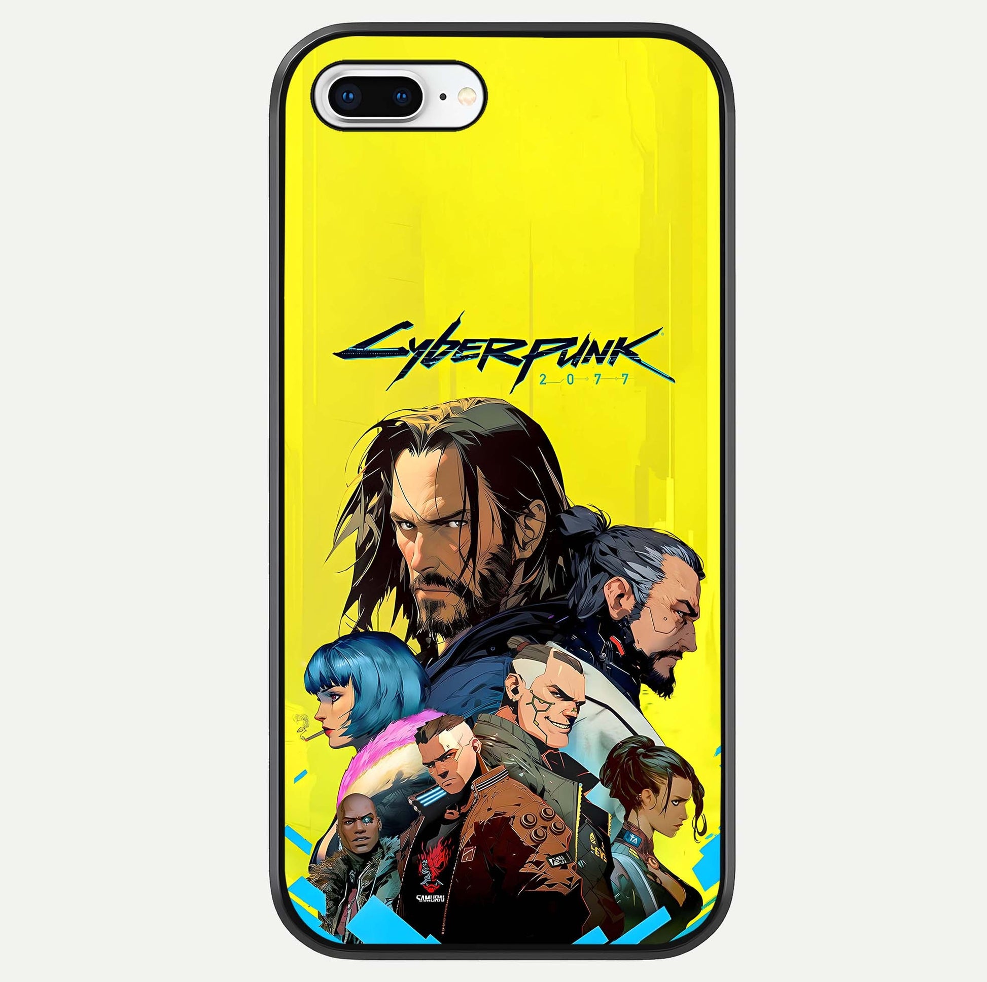 Neon Rebel Genesis Glass Case For iPhone 8 Plus by Custom World