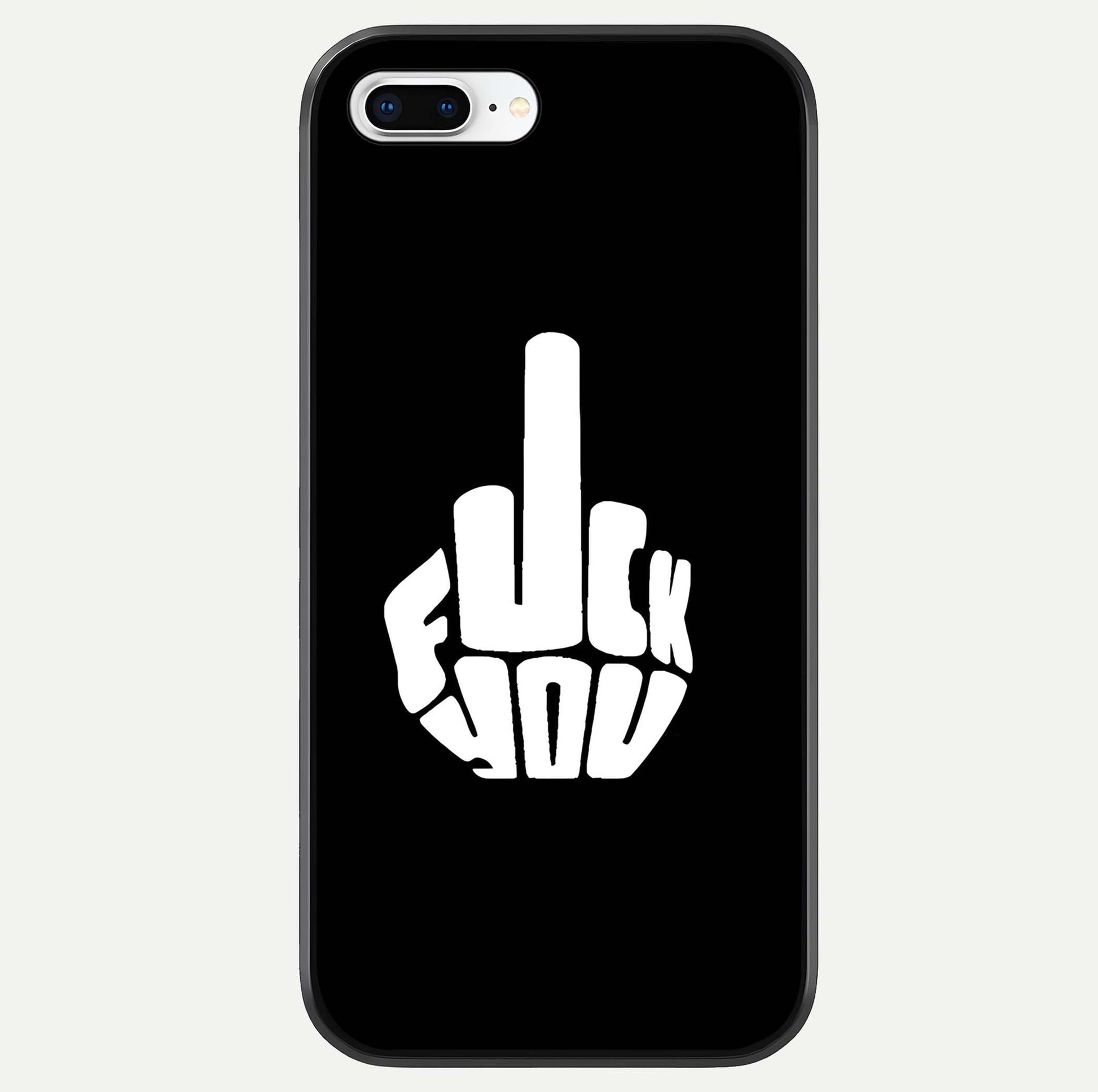 Rebel Mode On Glass Case For iPhone 8 Plus by Custom World