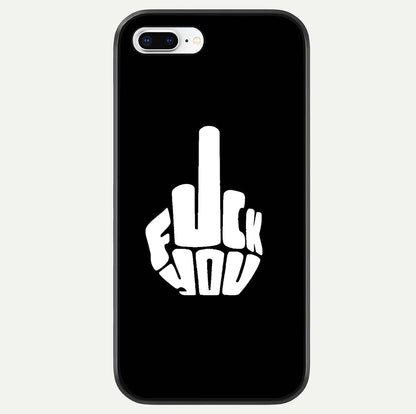 Rebel Mode On Glass Case For iPhone 8 Plus by Custom World
