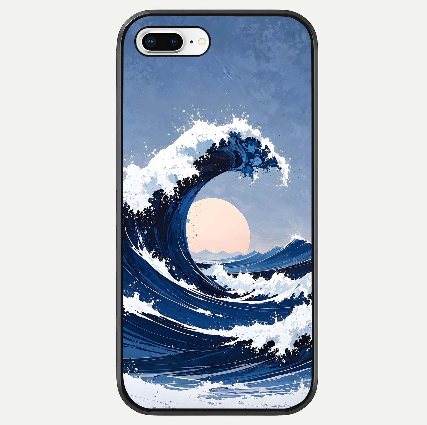 Rising Tide Power Glass Case For iPhone 8 Plus by Custom World