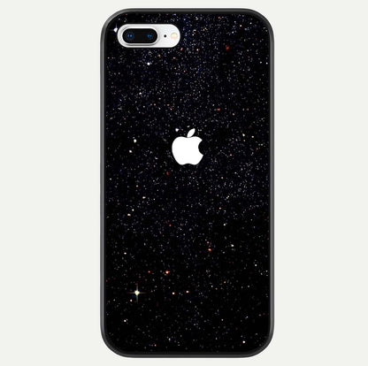 Starry Apple Galaxy Glass Case For iPhone 8 Plus by Custom World