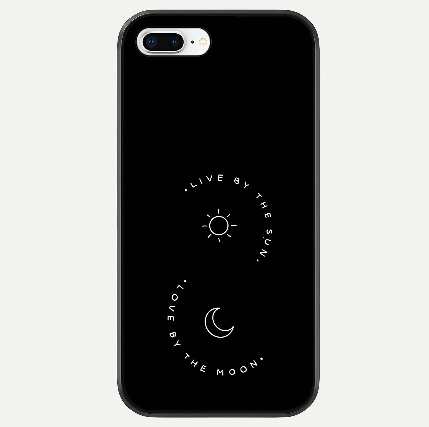 Sun Moon Balance Glass Case For iPhone 8 Plus by Custom World