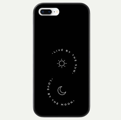Sun Moon Balance Glass Case For iPhone 8 Plus by Custom World