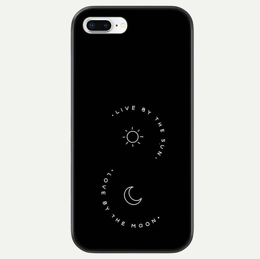 Sun Moon Balance Glass Case For iPhone 8 Plus by Custom World