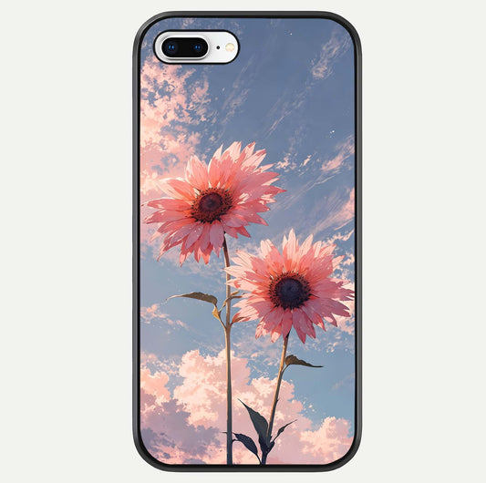 Sunlit Daisy Glow Glass Case For iPhone 8 Plus by Custom World