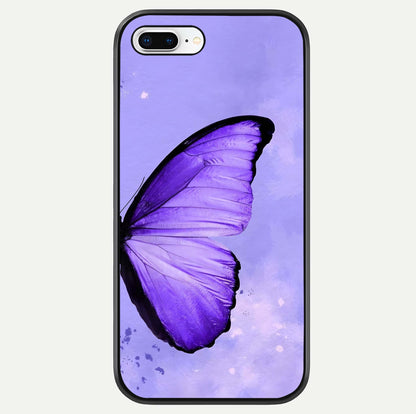 Violet Dream Wing Glass Case For iPhone 16 Pro by Custom World