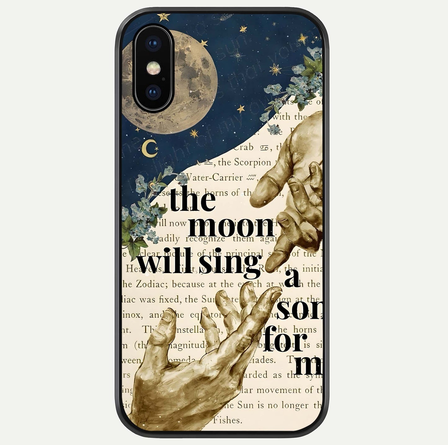 Aesthetic Divine Glass Case For iPhone 16 Pro by Custom World