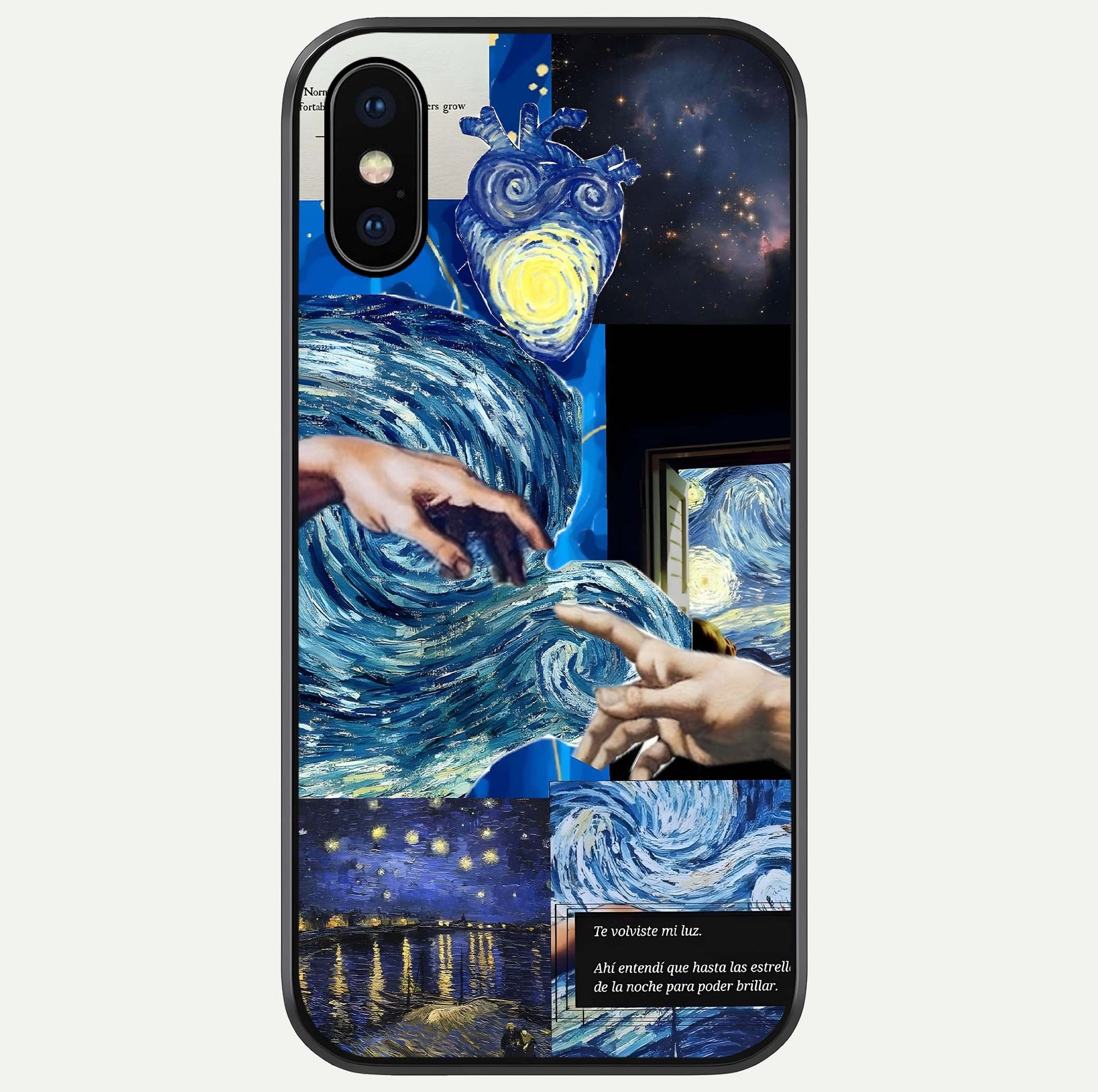 Aesthetic Vando Hands Glass Case For iPhone 16 Pro by Custom World