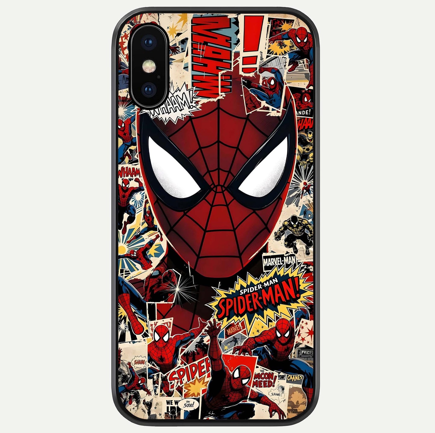 Aesthetic Wonder Spider Glass Case For iPhone 16 Pro by Custom World