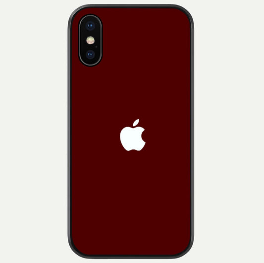 Apple Crimson Core Glass Case For iPhone 16 Pro by Custom World
