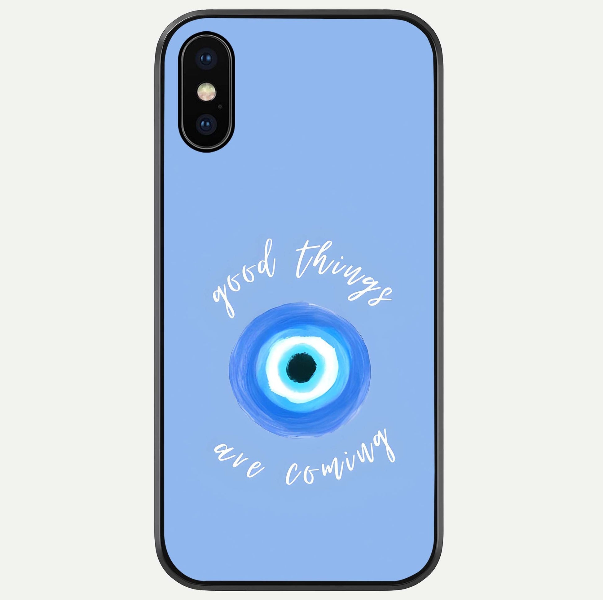 Bright Future Ahead Glass Case For iPhone X by Custom World