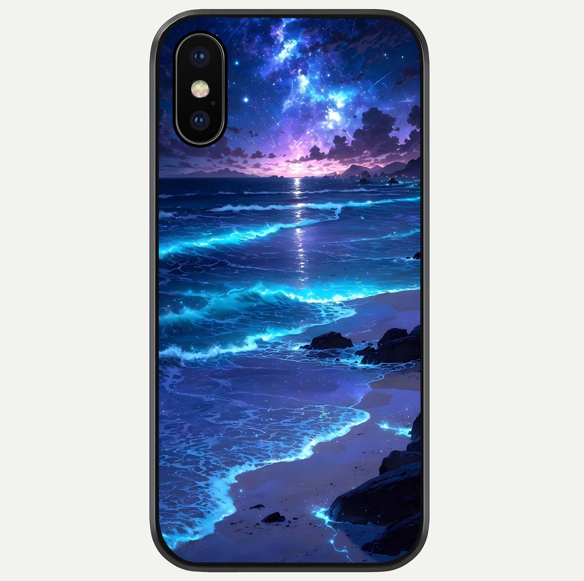 Classic Damn Look Glass Case For iPhone X by Custom World