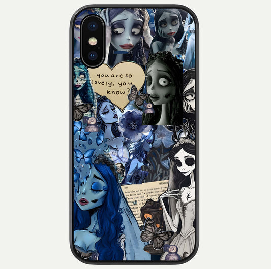 Corpse Bride Posters Glass Case For iPhone X by Custom World
