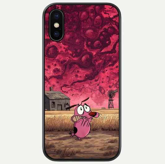 Courage Under Sky Glass Case For iPhone X by Custom World