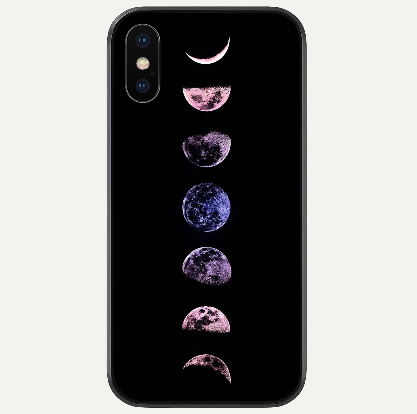 Crimson All Planets Glass Case For iPhone X by Custom World