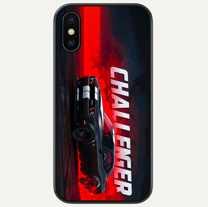Crimson Challenger Fury Glass Case For iPhone X by Custom World