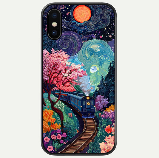 Digital Art Glass Case For iPhone X by Custom World