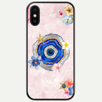 Divine Aura Bloom Glass Case For iPhone X by Custom World