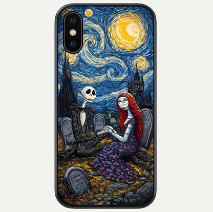 Eternal Night Love Glass Case For iPhone X by Custom World