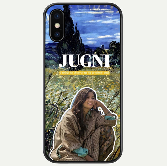 Jugni Soul Vibes Glass Case For iPhone X by Custom World