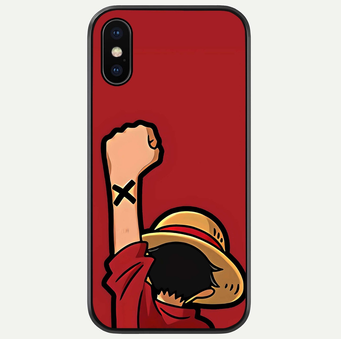 Luffy X Spirit Glass Case For iPhone X by Custom World