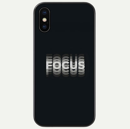 Mono Focus Vision Glass Case For iPhone X by Custom World