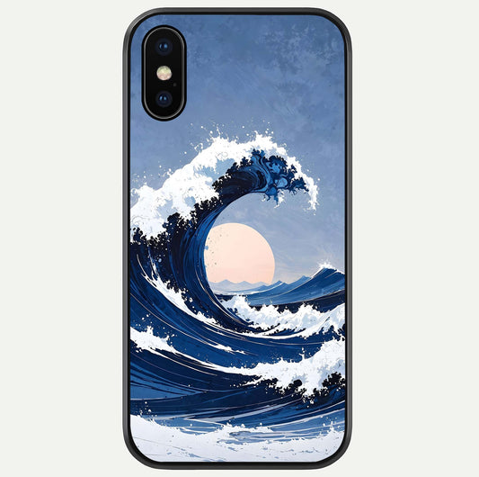 Rising Tide Power Glass Case For iPhone X by Custom World