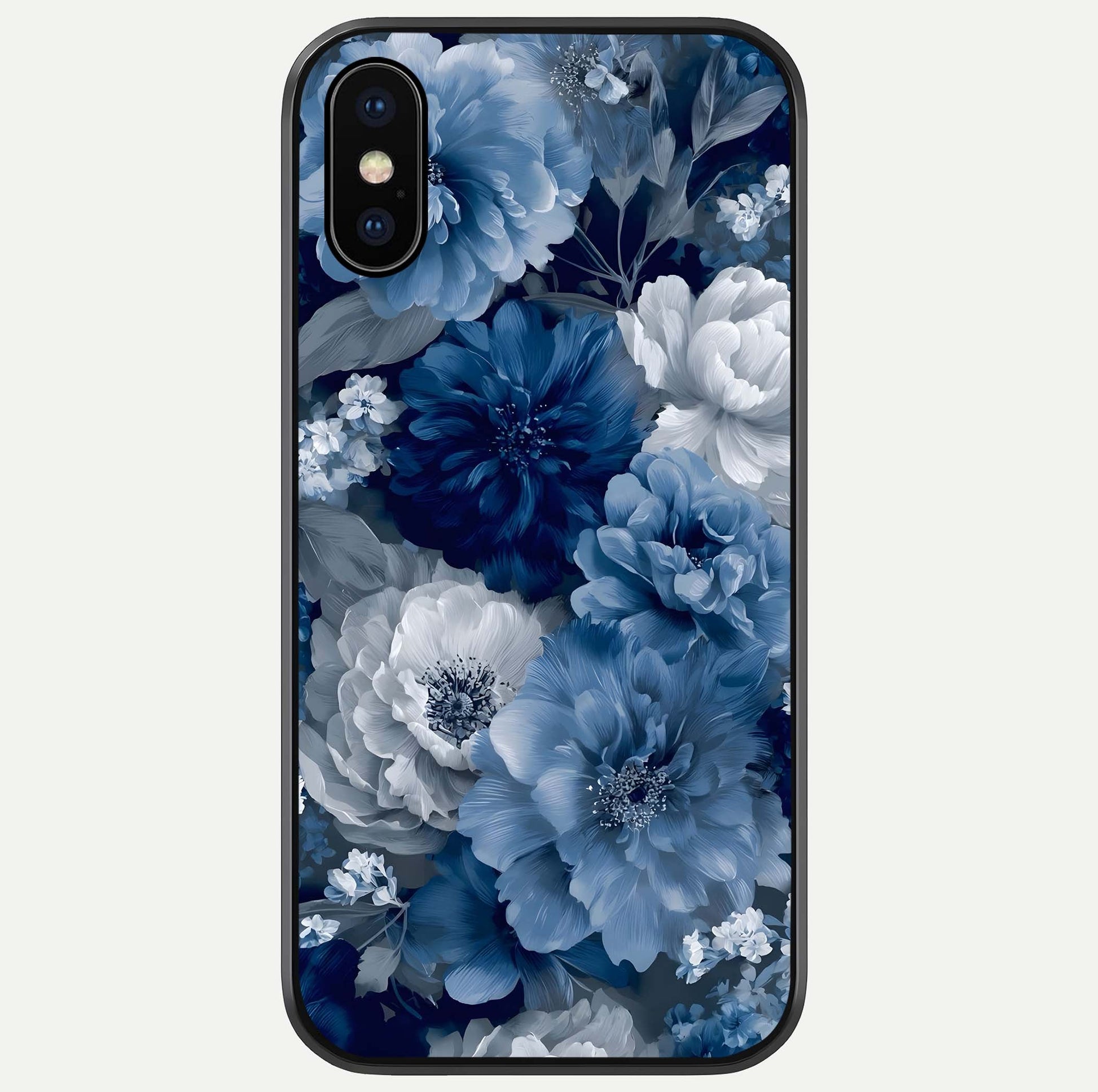 Royal Bloom Garden Glass Case For iPhone X by Custom World