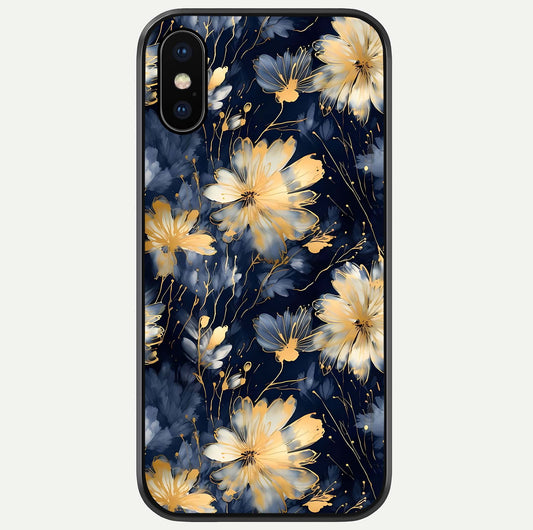 Royal Petal Dream Glass Case For iPhone X by Custom World