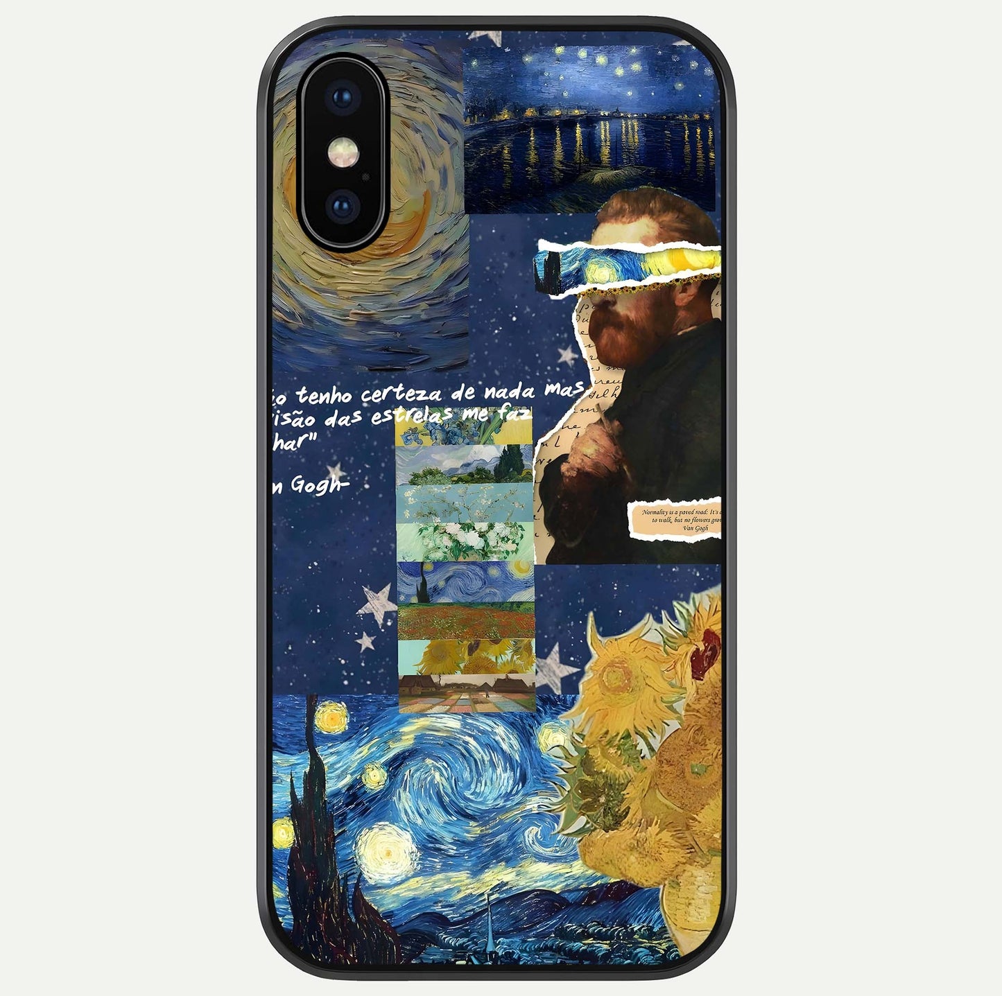 Starry Dream Vision Glass Case For iPhone X by Custom World