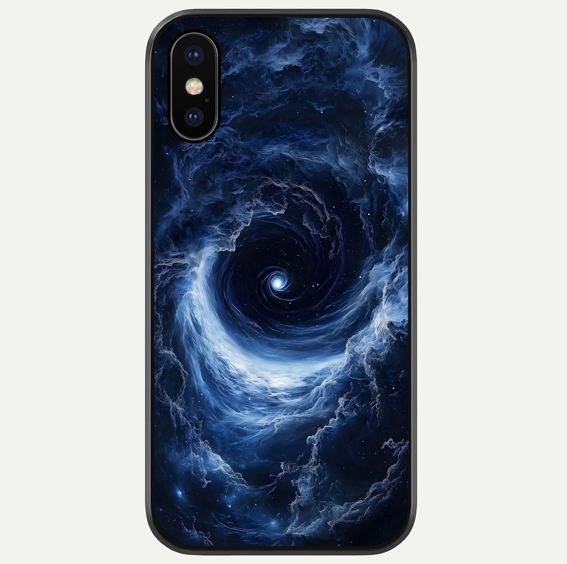 Stunning Galaxy Glass Case For iPhone X by Custom World