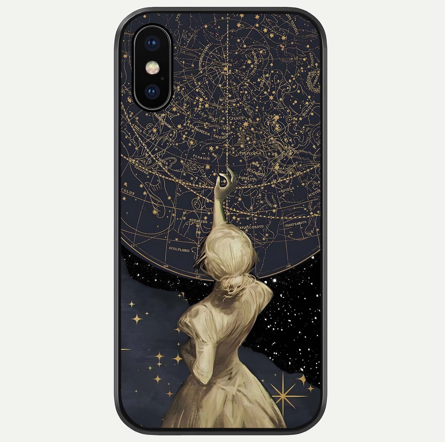 Taylor Swift Girl Glass Case For iPhone X by Custom World