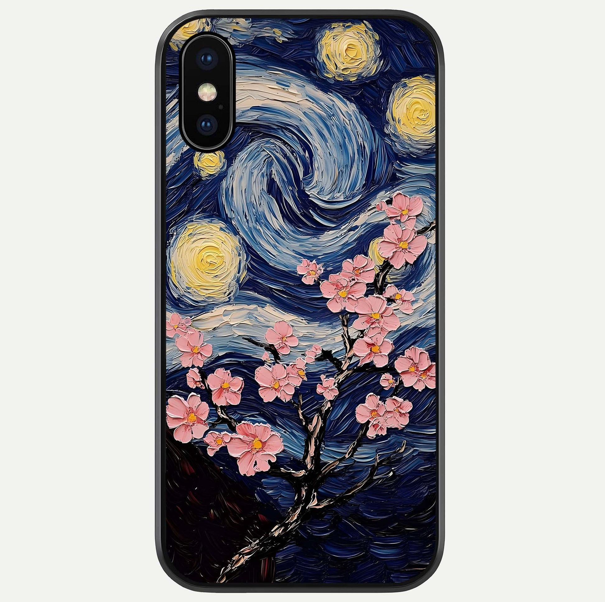 Van Gogh Scenery Glass Case For iPhone X by Custom World