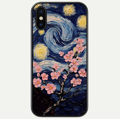 Van Gogh Scenery Glass Case For iPhone X by Custom World