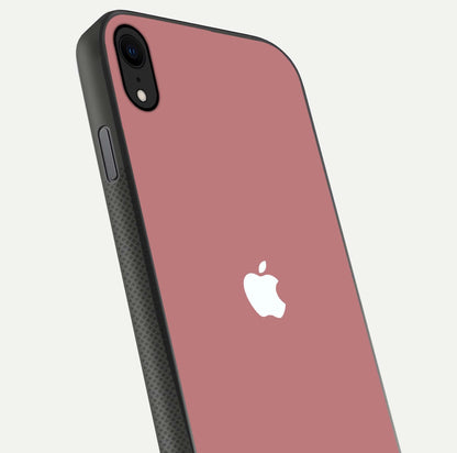 Apple Harmony Glass Case for iPhone X close-up shot highlighting gradient tones and glass reflection
