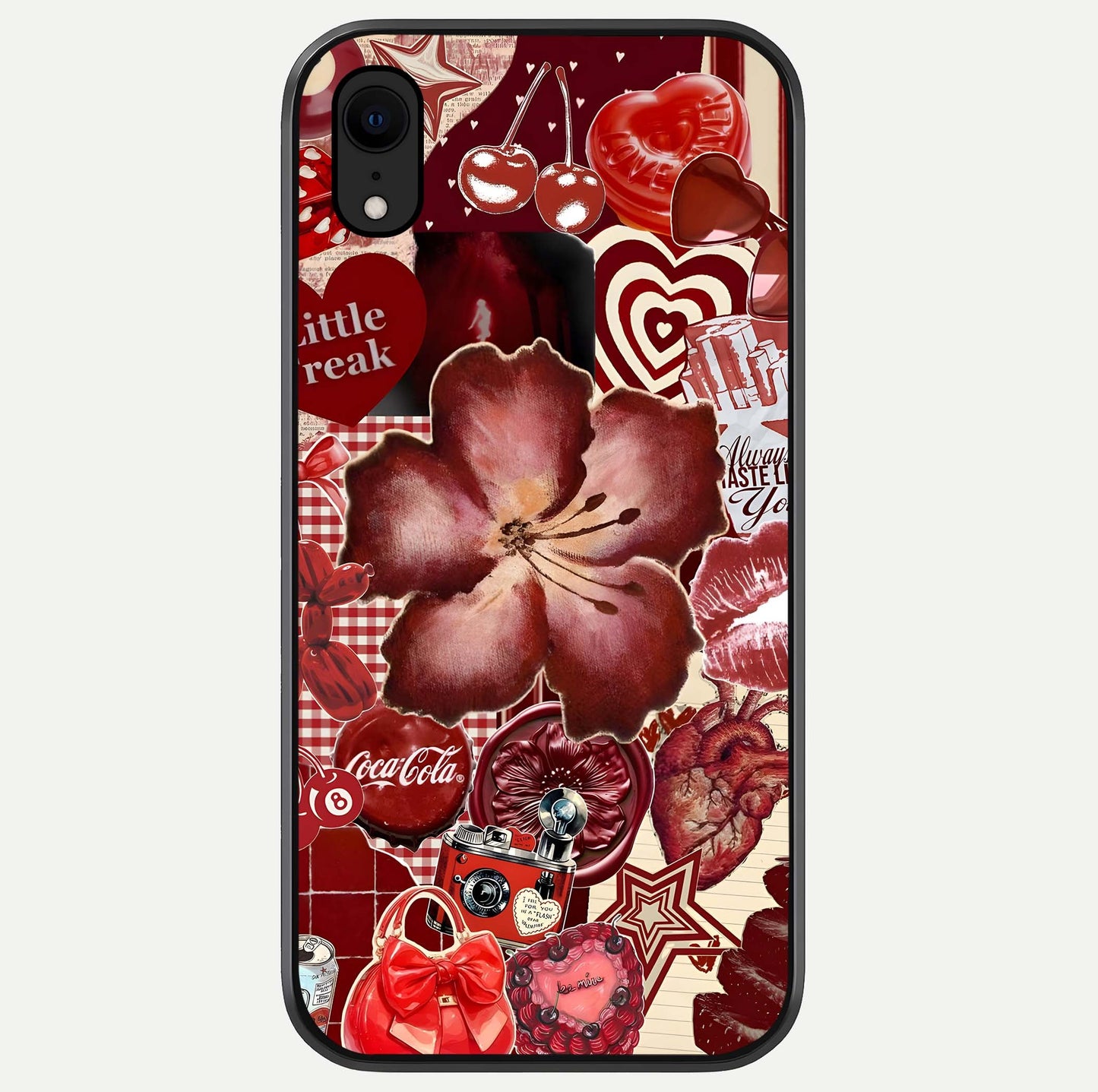 Aesthetic Little Freak Glass Case For iPhone 16 Pro by Custom World