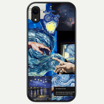 Aesthetic Vando Hands Glass Case For iPhone 16 Pro by Custom World