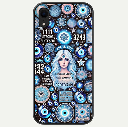 Angel Aura Shield Glass Case For iPhone 16 Pro by Custom World