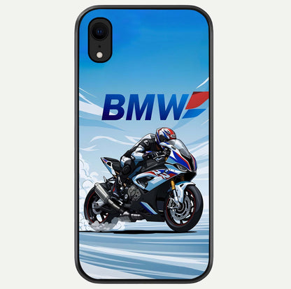 BMW Power Drift Glass Case For iPhone Xr by Custom World