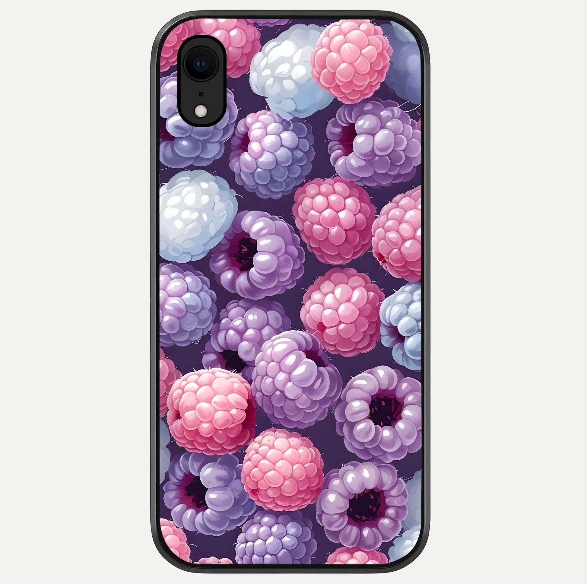 Berry Candy Pop Glass Case For iPhone Xr by Custom World