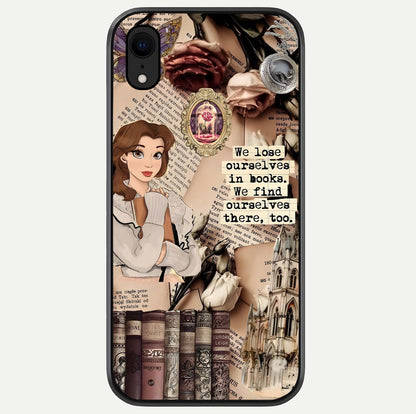 Bookish Dream World Glass Case For iPhone Xr by Custom World